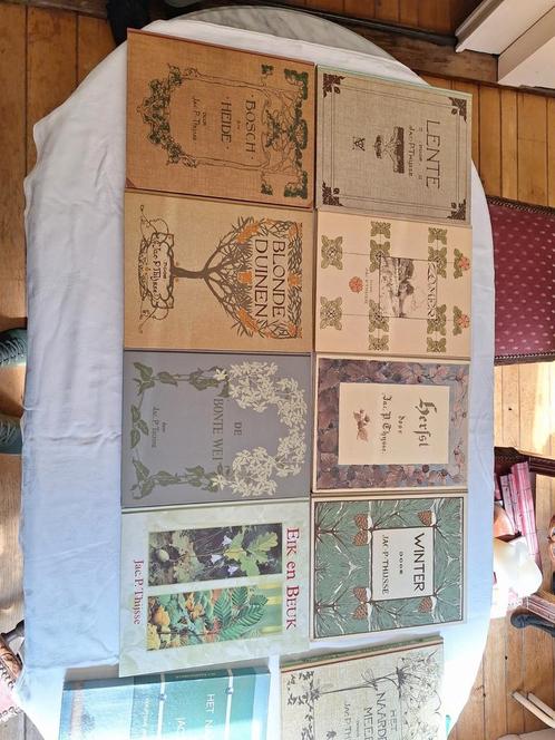 Mooie reeks van Jac.P.Thijsse 10 boeken, Antiek en Kunst, Antiek | Boeken en Bijbels, Ophalen of Verzenden