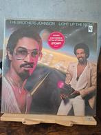 Lp : the brothers Johnson- Light up the night, Ophalen of Verzenden, 1960 tot 1980, Gebruikt