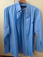 Ralph Lauren overhemd 16,5 (34/35), Ophalen of Verzenden, Gedragen, Blauw, Ralph Lauren
