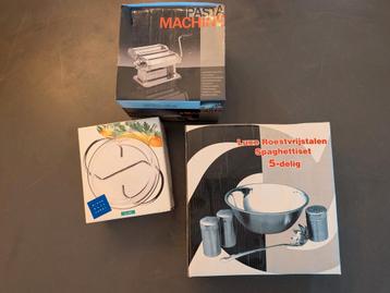 Combi deal: Pasta machine / pasta set/ hotpot / rasp beschikbaar voor biedingen