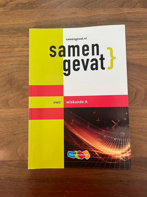 Samengevat Wiskunde A Vwo, Boeken, Schoolboeken, Zo goed als nieuw, Nederlands, VWO, Ophalen of Verzenden