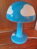 Vintage IKEA  skojig Lamp blauw wit, Kunststof, Gebruikt, Vintage, Ophalen of Verzenden