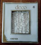 Vintage guirlande - kerstslinger - wit - ongebruikt in doos, Diversen, Kerst, Ophalen of Verzenden, Nieuw