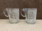2x Douwe Egberts Senseo glazen - Marcel Wanders, Overige typen, Ophalen of Verzenden, Overige stijlen, Glas