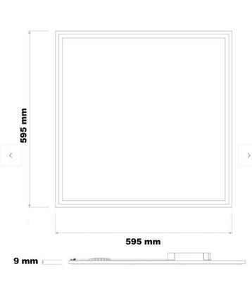 12x LED Paneel 60x60 RGB+CCT Dimbaar beschikbaar voor biedingen