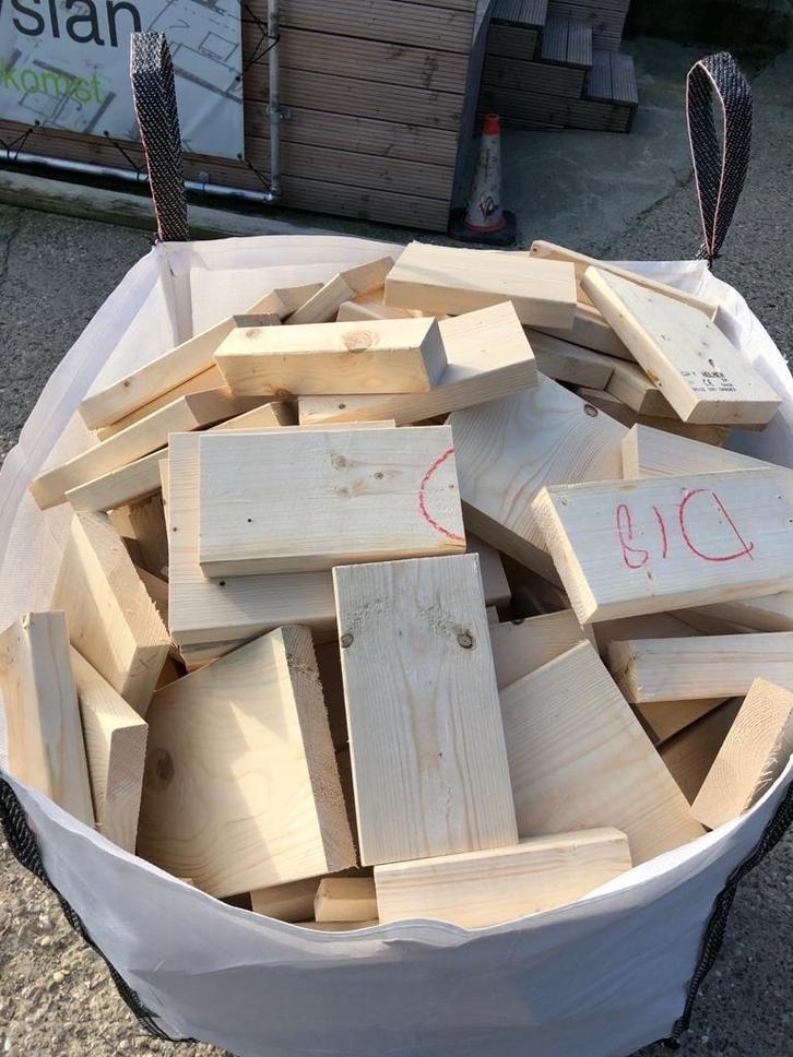 Brandhout Vuren, Tuin en Terras, Haardhout, Blokken, Overige houtsoorten, Minder dan 3 m³, Ophalen