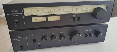 Sansui AU-217 en TU-217 Set, Audio, Tv en Foto, Versterkers en Receivers, Gebruikt, Stereo, Minder dan 60 watt, Overige merken