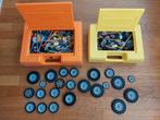 2 Knex Koffers met Bouwstenen en Wielen, Ophalen of Verzenden, Gebruikt, K'nex