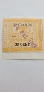 6115 nederland belastingzegel 25 cent, Postzegels en Munten, Verzenden