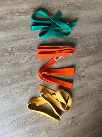 Karate/Judo Banden - Zo Goed Als Nieuw beschikbaar voor biedingen