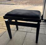 Piano kruk - Zwart - Verstelbaar, Muziek en Instrumenten, Standaards, Ophalen of Verzenden, Gebruikt, Instrumentstandaard, Keyboard of Synthesizer