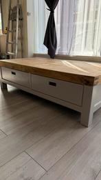 Stoere, landelijke salontafel, Ophalen, Gebruikt, 100 tot 150 cm, 50 tot 75 cm