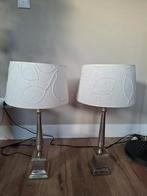 Twee Stijlvolle Tafellampen, Huis en Inrichting, Ophalen, Zo goed als nieuw, Metaal, Minder dan 100 cm