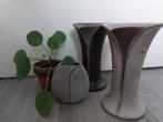 Set 3 vintage vaasjes Steuler Keramiek 2x 20cm en 1x 10 cm h, Ophalen of Verzenden