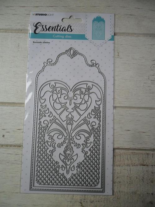 Stansmal Romantic slimline, Hobby en Vrije tijd, Kaarten | Zelf maken, Nieuw, Pons of Mal, Overige thema's, Verzenden