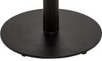 Tafelonderstel metaal ronde voet met stelpoten zwart tafels, Nieuw, Tafelpoot, Rond, Ophalen of Verzenden