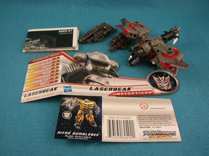 Transformers DOTM Deluxe class figuren 4 aangeboden, Verzamelen, Transformers, Zo goed als nieuw, Overige generaties, Overige rassen