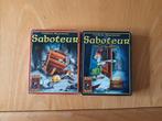 Saboteur + uitbreiding, Hobby en Vrije tijd, Gezelschapsspellen | Kaartspellen, Vijf spelers of meer, Ophalen of Verzenden, Zo goed als nieuw
