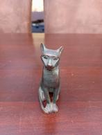 Bronzen Kat Beeld - Egyptische Stijl, Ophalen of Verzenden, Brons
