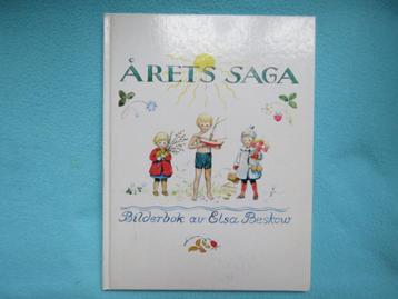 Zweeds kinderboek: Årets saga door Elsa Beskow beschikbaar voor biedingen