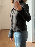 Luxe Roberto Botticelli Limited Leren Jas - Lammy/Biker, Ophalen of Verzenden, Nieuw, Maat 36 (S), Zwart