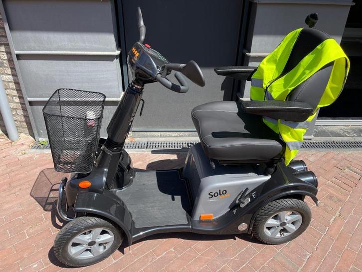 Scootmobiel solo comfort 4, Diversen, Brommobielen en Scootmobielen, Zo goed als nieuw, Overige merken, 46 km of meer, 16 km/u of meer