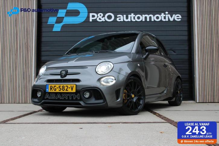 Fiat 500 1.4 T-Jet Abarth 595 Pista PANO/LEER/BEATS/CRUISE, Auto's, Fiat, Bedrijf, Te koop, ABS, Airbags, Airconditioning, Alarm