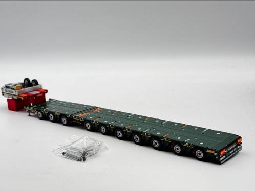 WSI  MANOOVR NOOTEBOOM 3 dolly + 7 DIEPLADER KAHL, Hobby en Vrije tijd, Modelauto's | 1:50, Nieuw, Bus of Vrachtwagen, Wsi, Ophalen of Verzenden
