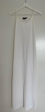 Mooie soepel vallende witte jurk Trussardi jeans maat M, Maat 38/40 (M), Trussardi Jeans, Ophalen of Verzenden, Wit