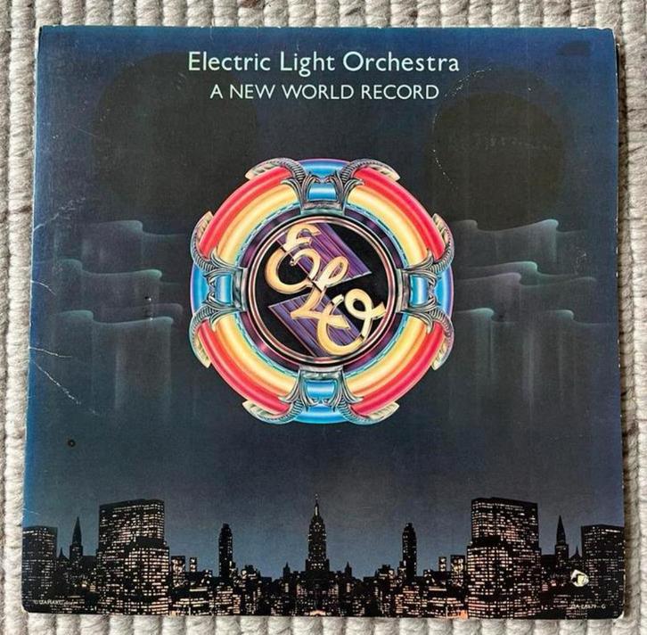 ELO electric light orchestra A new world record vinyl US, Cd's en Dvd's, Vinyl | Rock, Gebruikt, Poprock, 12 inch, Verzenden