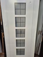 88x231,5cm binnendeur opdek L met glas in lood CD12, Doe-het-zelf en Verbouw, Ophalen, 80 tot 100 cm, Binnendeur, Nieuw