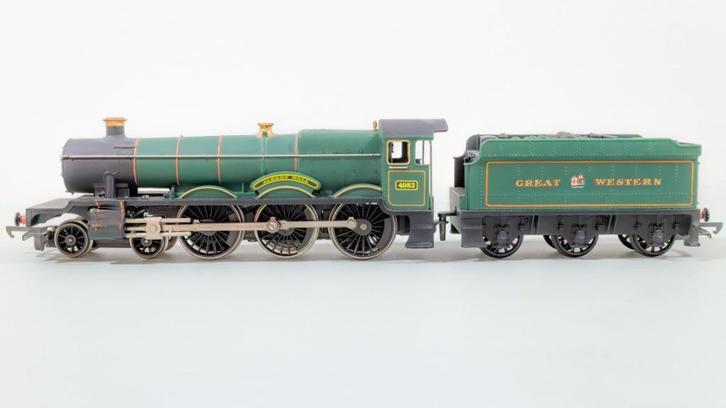 H0 HORNBY R759 locomotief 4893 GW GWR 4-6-0 HALL CLASS, Hobby en Vrije tijd, Modeltreinen | H0, Zo goed als nieuw, Locomotief
