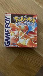 Pokémon Red (Game Boy) - met Doos, Spelcomputers en Games, Games | Nintendo Game Boy, Gebruikt, 1 speler, Ophalen of Verzenden