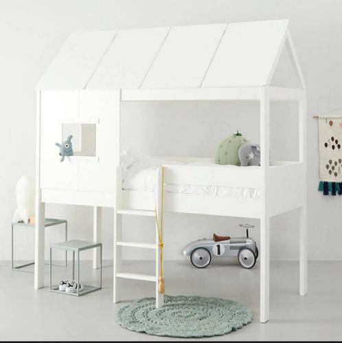 NOUS Kids Hoogslaper Finn Nieuw in doos!, Huis en Inrichting, Slaapkamer | Stapelbedden en Hoogslapers, Nieuw, Hoogslaper, 90 cm