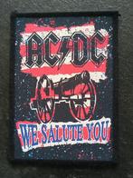 AC/DC we salute you patch 28 --10 x 14.5 cm-, Verzamelen, Muziek, Artiesten en Beroemdheden, Nieuw, Kleding, Verzenden