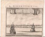 Anthony van Diemens Land Kopergravure F. Ottens ca. 1725, Ophalen of Verzenden
