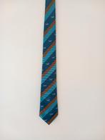 Stropdas van Rotterdam Airport, Ophalen of Verzenden, Gedragen, Blauw, Onbekend