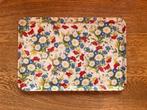 Retro dienblad Italiaans melamine vintage bloemetjes, Verzenden, Zo goed als nieuw, Rechthoekig, Kunststof