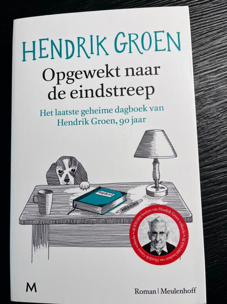 Hendrik Groen - Opgewekt naar de eindstreep, Boeken, Literatuur, Zo goed als nieuw, Ophalen of Verzenden