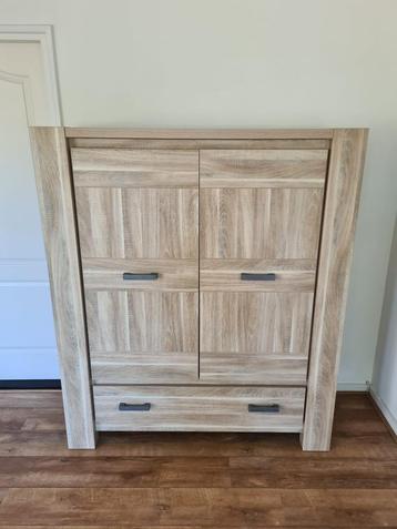  Wandkast – Licht eikenhout look beschikbaar voor biedingen