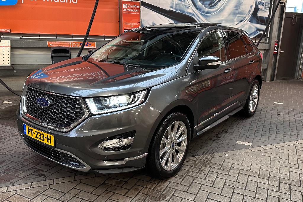 Ford Edge 2.0 Tdci Bi-turbo 210pk UNIEK, Auto's, Ford, Automaat, 1849 kg, USB, Zwart