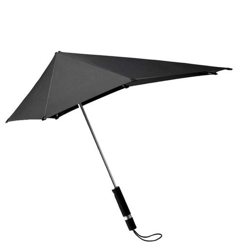 Senz Original Stick Stormparaplu pure black, Sieraden, Tassen en Uiterlijk, Paraplu's, Nieuw, Zwart, Ophalen