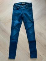 Blauwe skinny spijkerbroek van Pépé Jeans W26 L30 als nieuw!, Blauw, Ophalen of Verzenden, Zo goed als nieuw, W27 (confectie 34) of kleiner