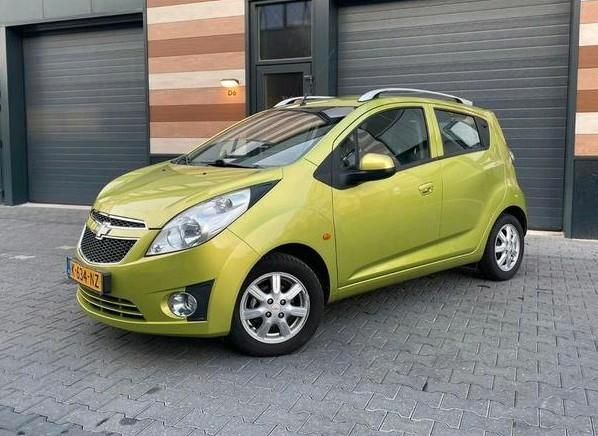 Chevrolet Spark 1.2 2011 Airco Dakrails, Auto's, Chevrolet, Bedrijf, Spark, ABS, Airbags, Airconditioning, Alarm, Boordcomputer