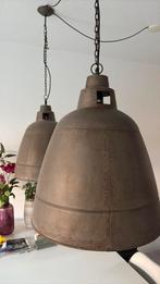 2x industriële hanglamp, Huis en Inrichting, Lampen | Hanglampen, Ophalen, Zo goed als nieuw, 50 tot 75 cm