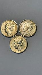 3 x 10 cent 1939-1941, Verzenden, Koningin Wilhelmina, 10 cent