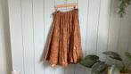 Brigitte Singh rok! Batik okergeel. Prachtig!, Maat 38/40 (M), Geel, Ophalen of Verzenden, Zo goed als nieuw