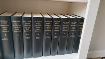 Matthew Henry bijbelverklaring, 9 delen  beschikbaar voor biedingen