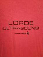 Lorde Ultrasound  Crew T shirt Youtube, Ophalen of Verzenden, Roze, Fruit of the loom, Maat 56/58 (XL)