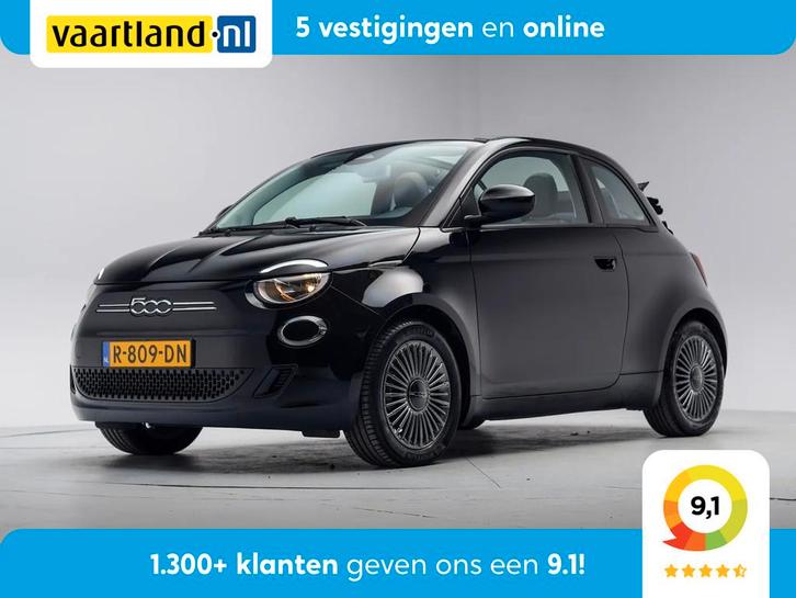 Fiat 500 Cabrio Icon 42 kWh [ Navi Climate Apple/Android ], Auto's, Fiat, Bedrijf, Te koop, ABS, Airbags, Airconditioning, Android Auto